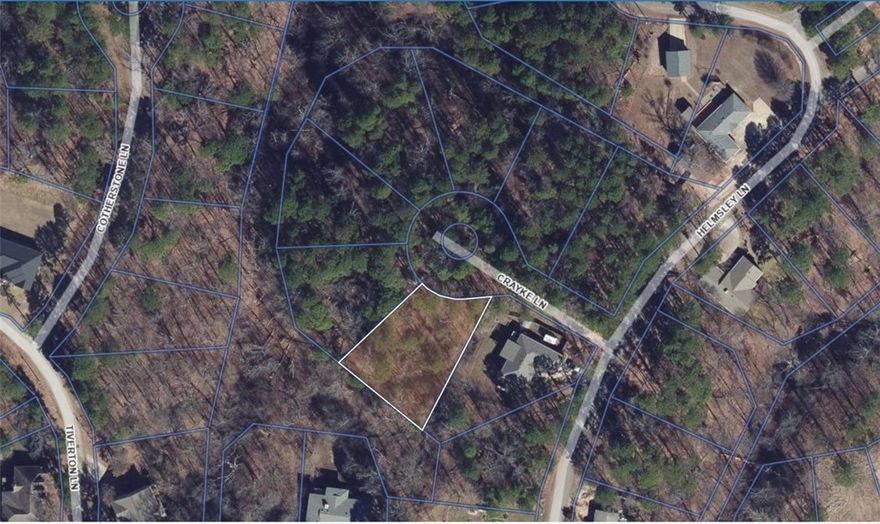 Be the first to build on this tucked away cul-de-sac just off of Hemsley Ln.The drive is asphalt gravel, but has been covered over time with leaves, etc. Ready to join the other new builds in the area. Tucked away for a little extra privacy, but all the utilities nearby.