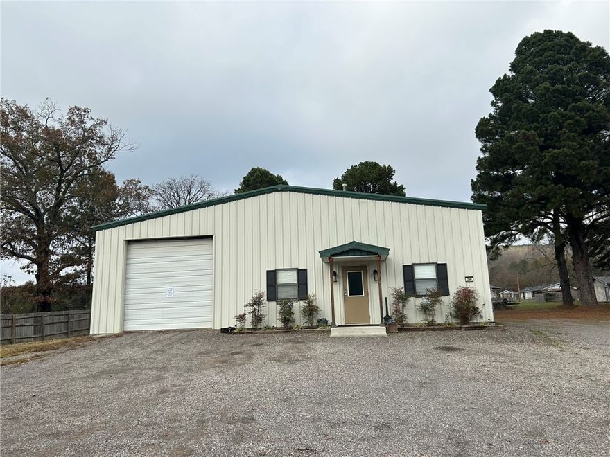 Over 4,000 sq. ft. of warehouse space with full living quarters!
This versatile property features a spacious 3 bedroom, 2 bath living area complete with kitchen, living room, and office—perfect for live-in use, on-site management, or operational flexibility. In addition to the main structure, you'll find multiple outbuildings and garage areas offering abundant storage and workspace.

With room to expand, create, or operate, this property opens the door to countless business or personal-use opportunities.