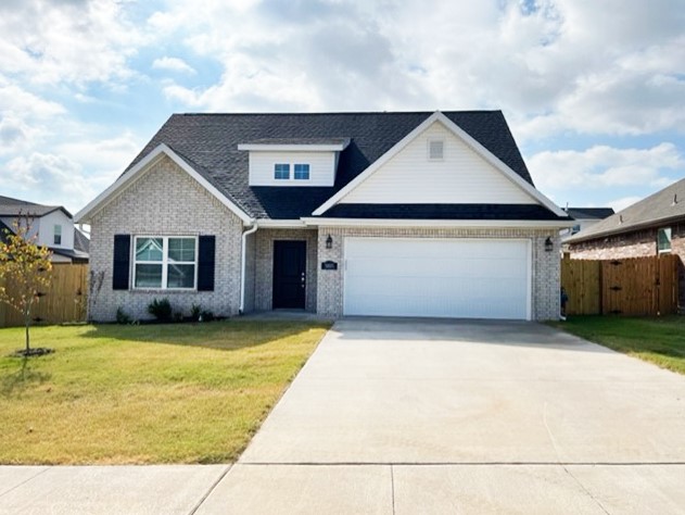 Don't miss out on this opportunity to occupy this 4 bedroom, 2.5 bath, 2-story single family home in subdivision, Osage Hills, in Bentonville! Spacious open-concept living room with gas fireplace, granite countertops, eat-in kitchen, gas oven/range, and pantry. Fenced in backyard with covered patio which is great for entertainment! Large master bedroom with large master bathroom with walk-in shower and walk-in closet. Tenant must provide refrigerator, washer, dryer, maintain yard, and will be responsible for all utilities. We process applications as we receive and once an application is approved, we reach out for deposit. Deposit secures the unit not the application. Please be aware of scams. Our application process is to be paid online through a secure portal, and we do not accept cash, CashApp, Venmo, and/or PayPal. No showings until after December 1