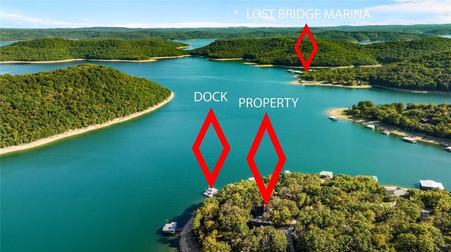 Your lake life dream awaits you at this recently updated inside and out lake front home boasting its very own 48x34 2 slip private dock with 14x34 swim deck and dual jet ski ramps right out the back door. Gorgeous views can be enjoyed from nearly every room or step out back onto the wrap around deck or concrete patio and take in the fresh air, professional landscaping and peaceful sounds of nature. Sunbathing, swimming, fishing and boating are all a leisurely walk down the stone and mulch path to the private dock located on a point providing space as well as a breath-taking panoramic view of beautiful Beaver Lake. A 23’ Glastron power boat and 28’ Hunter sailboat will convey with the property. Updates made to nearly every area of the house include flooring, paint, appliances, windows, doors, heat, air, well, and more! See attachments for a detailed list. Sunroom is an additional 171 sqft not included in the listed sqft.