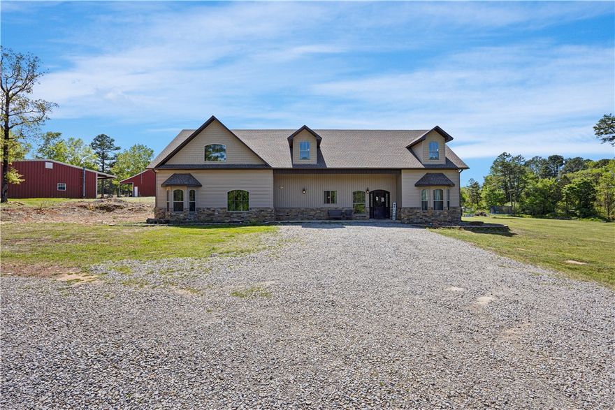 This stunning 4-bedroom, 3-bath custom home truly has it all! Built in 2022 with top-tier craftsmanship, you’ll fall in love with the open floor plan, soaring 23-ft vaulted ceilings in the living room, and 12-ft ceilings throughout the rest of the home. The kitchen is a chef’s dream featuring custom cabinetry, gorgeous granite countertops, and solid wood exterior doors that add charm and character.
The huge master suite is a luxurious retreat with a spa-like double-head walk-in shower and a closet fit for royalty. The show-stopping staircase adds elegance to the main living space, perfectly blending form and function. This home was constructed as a Passive Home, meaning it’s designed for maximum energy efficiency and comfort. With superior insulation, air sealing, and high-performance windows and doors, Passive Homes drastically reduce energy use and maintain consistent indoor temperatures year-round—saving you money while keeping your home ultra-comfortable.