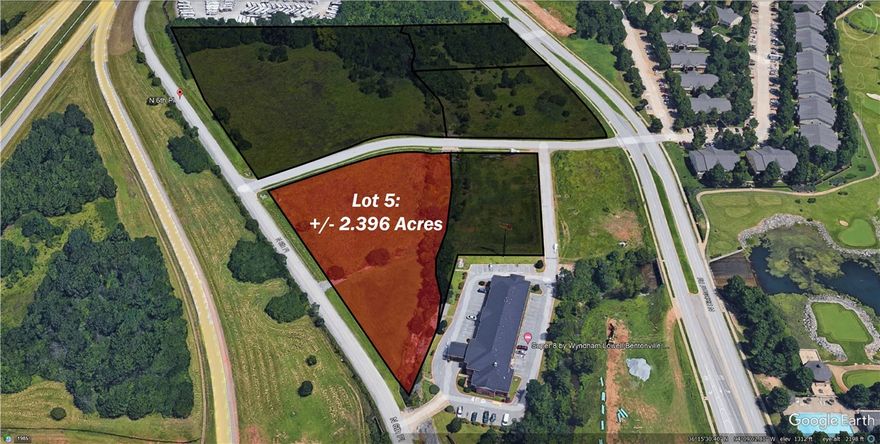 Exceptional +/- 2.396 Acre commercial property offering prime development potential in a rapidly growing community. Zoned C-2 Urban Thoroughfare Commercial, it is ideally situated just off I-49, the major interstate system running through Northwest Arkansas, which sees approx. 109,000 VPD. Public water and sewer available at the street. It can be purchased as a whole or divided into four separate parcels, making it a flexible investment opportunity in a high-traffic location.