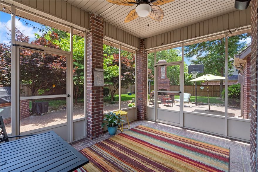 Experience a perfect blend of luxury, functionality, and charm. Stunning home nestled in the coveted Lochmoor Club neighborhood. Features include a private office/study with built ins and coffered ceiling. 5-star eat-in kitchen is a chef’s dream. Equipped with a gas range, double oven, a butler's pantry and a separate storage pantry. Main level also features multiple living spaces, half bath, laundry room with chute from upstairs, and primary suite. Upstairs discover a dedicated media room, en suite bedroom providing privacy and comfort for guests or family members. Two additional spacious bedrooms share a full bathroom. The oversized three-car garage is equipped with a built-in workbench, ample storage, shop sink, central vac and a refrigerator that conveys with the home. Last and certainly not least is your lush backyard oasis. Relax in the screened-in porch or enjoy meals prepared on the built-in gas grill. The free-standing fireplace adds a cozy touch, perfect for making memories with family and friends.