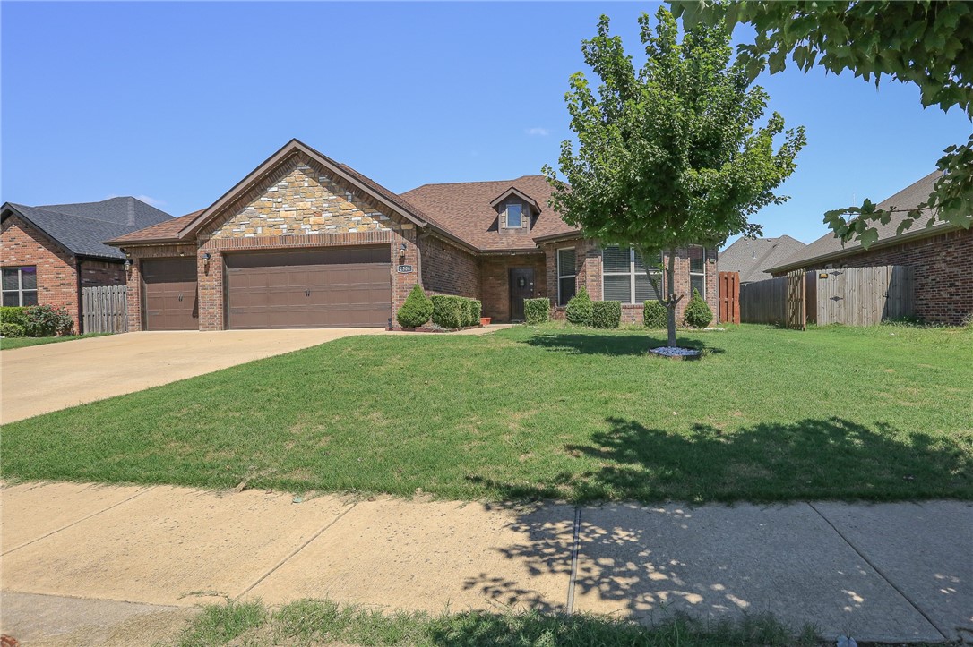 Welcome to your new home in the heart of Bentonville. This well-kept home offers, comfort, convenience, and a modern style and just minutes from everything NWA has to offer. The 4 bedroom, 2.5 bath, boasts an open concept living area with neutral finishes. Modern kitchen with Stainless Steel appliances. The primary suite has large walk in closet and large bath with separate tub and walk in shower. There are 3 other secondary bedrooms and full bath on the other side of the home in this split bedroom plan. Fully fenced backyard perfect for pets or outdoor entertaining. The 3 car garage adds extra space for storage if needed without hampering the space for your vehicles. This is a great neighborhood with easy access to major thoroughfares in either direction. Close to schools, parks and trails. Don't miss your chance to lease this Bentonville gem.