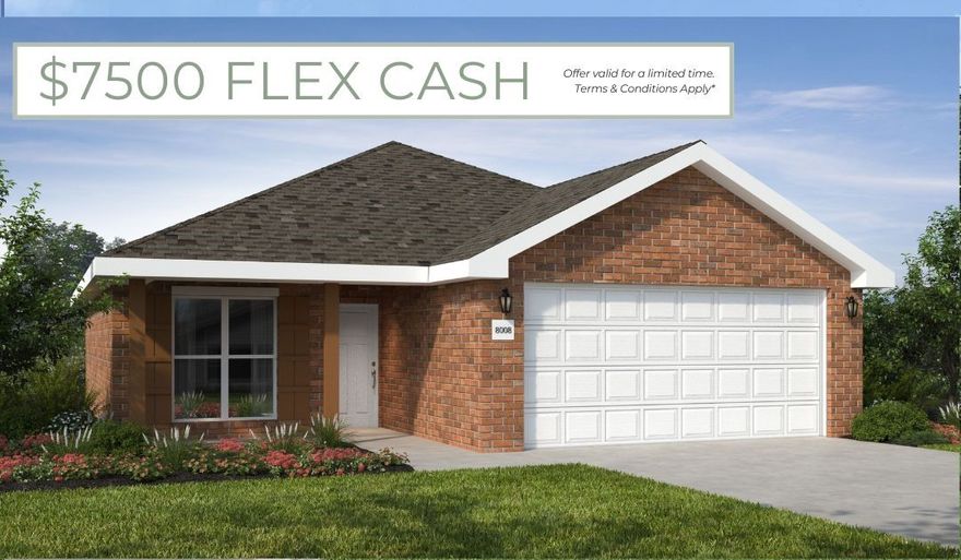 This 3 bedroom, 2 bath 1200 square foot hybrid floor plan
offers the luxury of a brick exterior, with the affordability
of cottage finishes inside. Gather around the spacious
kitchen island with friends and family. LVP flooring
throughout upgrades your home with durability and style.
Enjoy the privacy of a secluded primary suite and a
sizable walk-in closet. This hybrid floor plan is the
definition of affordable luxury, with a modern design that
suits a busy and active lifestyle.

*Taxes subject to change based on new construction.*