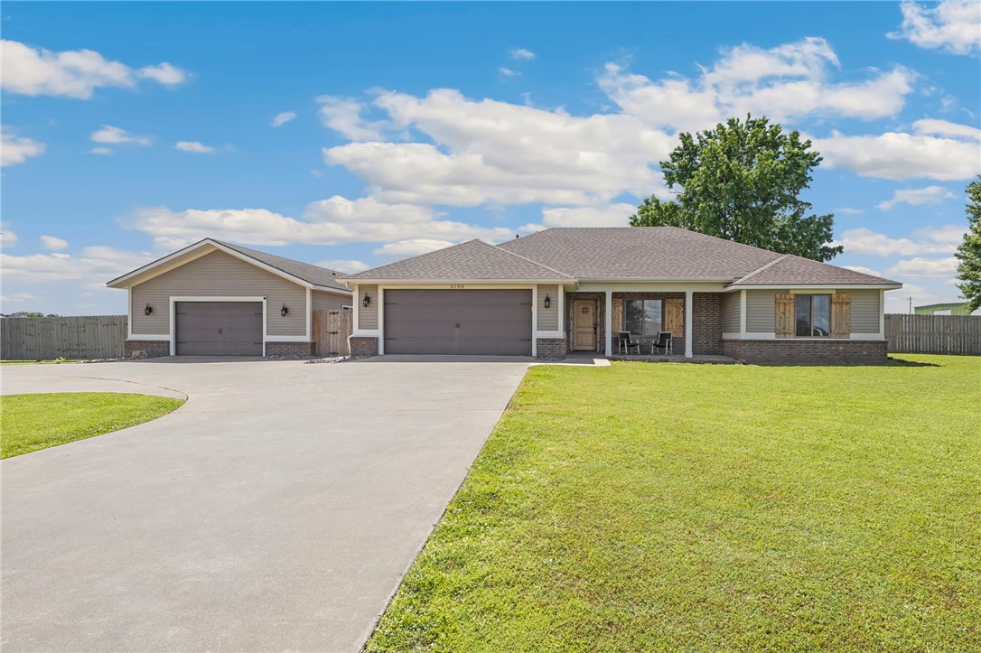 NEVER BEEN LISTED BEFORE, at the end of a quiet cul-de-sac, .66 acres, this 4-bedroom, 2.5-bathroom home offers 1,748 square feet of living space designed for comfort and function. Located within the Bentonville city limits, it combines privacy with convenience.
Step into the backyard and discover the saltwater pool complete with a waterfall and tanning shelfāideal for relaxing or entertaining. The 1,200 square foot shop offers generous space for storage, work, or hobbies. A barndominium apartment nestled in the backyard adds flexible guest or rental options.
The lot provides ample outdoor space with a peaceful atmosphere, perfect for both quiet living and activities. Solid build quality ensures long-term comfort and usability. Located on street with only 7 other homes, this property also offers quick access to Bentonvilleās shopping, dining, parks, and schools.
