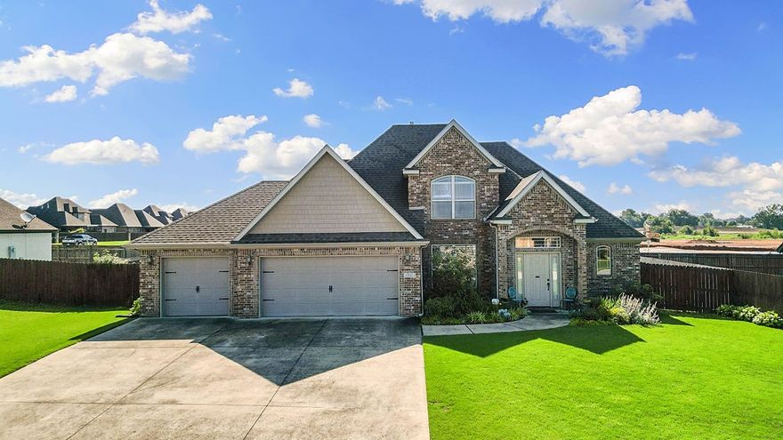 Back on the market. Buyer's contingency did not work out. NEW LOWER PRICE!
Motivated Seller — Don’t Miss This Opportunity! 
This beautifully maintained 4BR/2.5BA home offers an unbeatable location just 1.9 miles from the spectacular Mt. Hebron Park—a community favorite with walking/biking trails, sports courts, playgrounds, splash pads, and open green spaces perfect for picnics and outdoor fun. Only 3.3 miles from Pinnacle Hills Promenade, you’ll have premier shopping, dining, and entertainment at your fingertips. 
Built in 2010, this spacious 2-story features the primary suite on the main floor for comfort and privacy, with three bedrooms and a full bath upstairs—ideal for family, guests, or an office. The landscaped front yard delivers curb appeal, while the backyard is perfect for entertaining with two covered patios, a built-in gas line for your grill, and a large 12x18 storage shed. 
With a motivated seller and prime location, this home is ready for its next chapter—schedule your showing today!