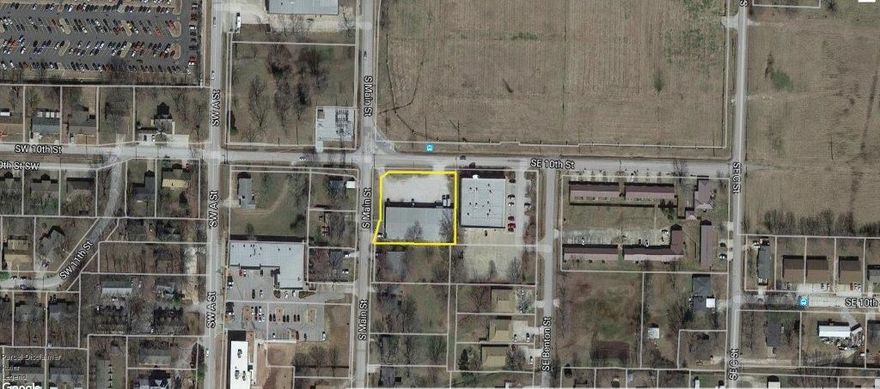 Directly across from Thaden School, at just under an acre, this property is prime in it's location! Zoned in the Downtown Core!