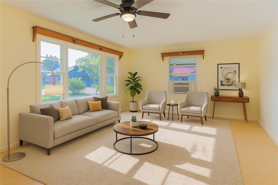 This 4-bedroom, 1-bath home sits on a fully fenced lot and a half, offering plenty of outdoor space right in the heart of Gravette. The home is move-in ready and full of potential, with a functional layout and room to make it your own.
While it hasnāt been recently updated, it provides a solid foundation for a first home, rental, or future renovation project. The large fenced yard is perfect for pets, gardening, or just enjoying some extra space.
Sold as is, this property is a great opportunity for someone looking for value, space, and a quiet location with easy access to town. Pictures were virtually staged.