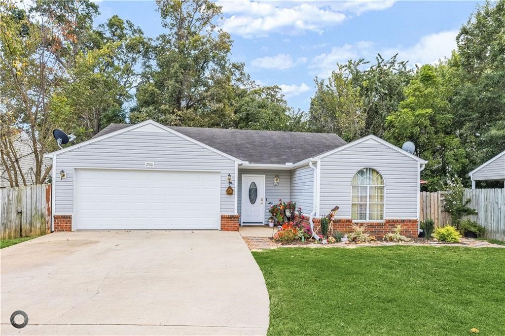 This charming 3 bed, 2 bath home is conveniently located just minutes from all the best Bentonville has to offer. With bright yellow walls and espresso kitchen cabinets, this home is full of character and warmth. The kitchen is galley-style with tile flooring and stainless steel appliances. The backyard is fully fenced in and includes a cozy patio space. Schedule a showing today!