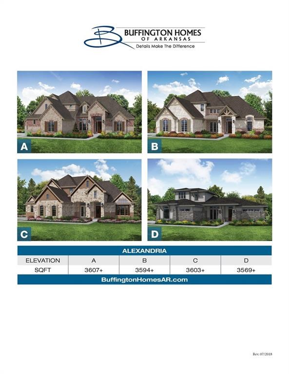 Sold to-be-built Alexandria C - Open Alexandria Floor Plan in the beautiful Otter Creek community! This home features white cabinets and quarts & granite counter tops throughout the home, freestanding tub in the Owners Retreat bath, and hardwoods in the spacious Owner Retreat. There are too many great designs features to list in this home that also sit's on just over half an acre!