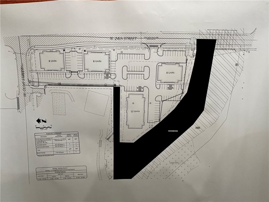 Great investment opportunity. Rare chance to buy acreage inside city of Rogers. Amazing development potential. Plans for 36 2/bedroom 2/bath units in final review with city. Should be able to move dirt in 4 to 6 weeks.