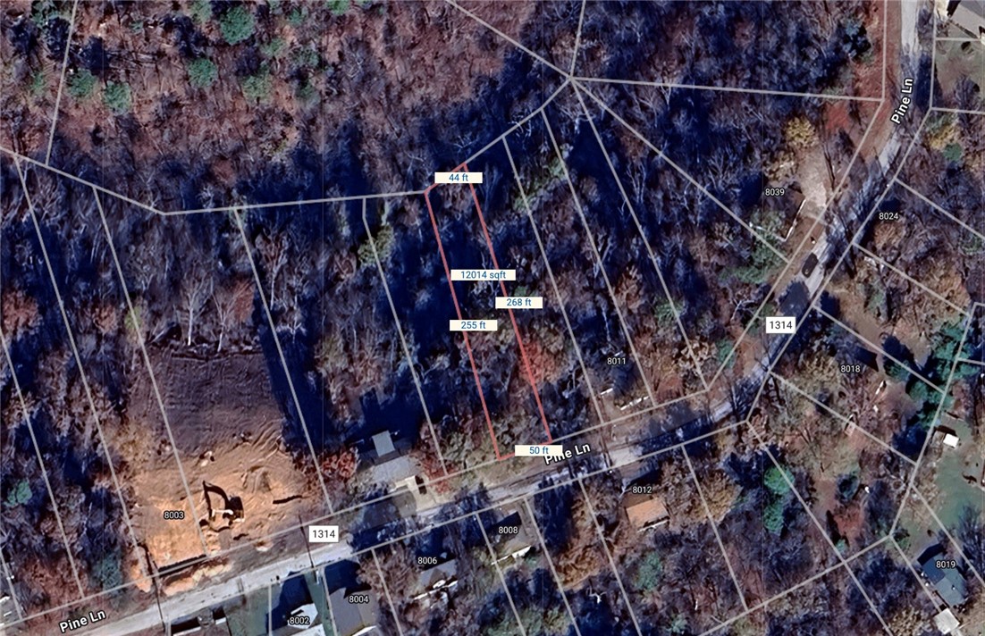 Beaver Lake area lot in the Beaver Shores Subdivision. Very Secluded with a few houses on the street. Prairie Creek Marina and 3 other boat launch ramps located just right around the corner. Minutes to Downtown Rogers. Water and electric at street.