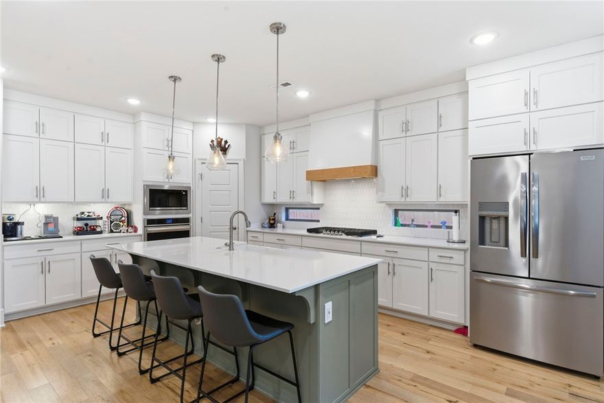 A recent price reduction makes this home the Best Value in Allen's Mill neighborhood of Cave Springs.  Well designed floorplan with an open and inviting gathering space around a chefs kitchen, which is the heartbeat of this home.  3 bedrooms 2 bath plus a flex room suitable to Office/Study/Sitting Room in addition to a formal dining area that could also be used as a second living space. The outdoor covered patio features a fireplace and TV connection expands your living space to the outdoors.  Zero maintenance Solar panels for very economical energy bills.  Permanent storage building and Ranni tankless water Heater.  Mt Hebron Park and neighborhood pool close by.   Mt Hebron park is walking distance and features Baseball, Soccer, Basketball, Tennis and Pickleball. Dog parks, playground, and Water park for summertime make this a truly amazing family location.  The walking/jogging/bike paths make maintaining a healthy Lifestyle easy.