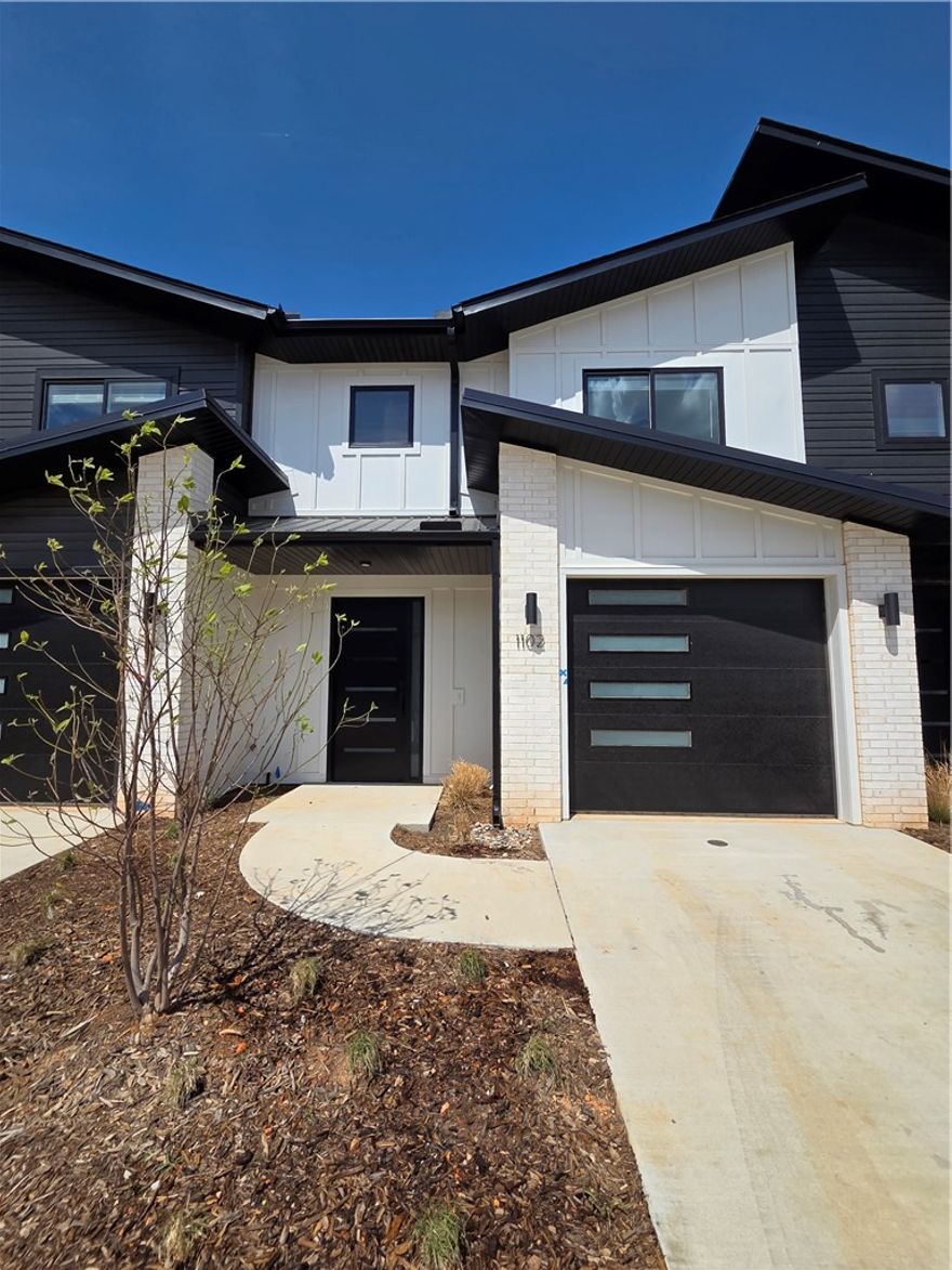 Welcome to Parkside of Lowell — where contemporary design meets vibrant community living. These thoughtfully crafted luxury townhomes boast spacious open floor plans, finishes include quartz countertops, stainless steel appliances, & elegant oak-style vinyl flooring throughout. Energy-efficient, all-electric systems, comfort meets cost savings year-round. This is the Lucy plan-with "Medium (Wood Tone)" interior finishes. Perfectly positioned along the Razorback Greenway & surrounding the coming soon - Kathleen Johnson Park — future home of the exciting NWA Space & Science Center — Parkside offers unmatched access to outdoor living & convenience. Residents enjoy resort-style
amenities, including a clubhouse, gym, pool, pickleball, basketball and more. Call to schedule your tour
today! 
Not all photos are of exact unit