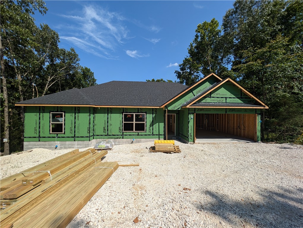 Welcome To Your Next Home! Fab New Construction Loaded w/ The Good Stuff! Open Concept Main Living. Corner Fireplace. Easy Furniture Placement. Nice Kitchen w/ Pantry, Custom Cabinets, Granite Counters, Tile Backsplash, UC Lighting, Island, Eat-in Dining. Crown In The Living And Primary Bed. Large Walk-in In Primary Bed; Dual Vanity, Tile Shower, Soaker Tub In Primary Bath. Covered Back Deck. Upgraded Moisture Barrier, Full Brick Front. *** Completed pics of same/similar plan as example. Under construction pics are of this home. This homes exact plan and finish out will vary.