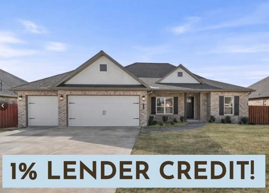 Step inside and feel it immediately—the warmth, the light, the sense that this is a place where life is meant to be lived well. This beautifully appointed home by NorthRock unfolds with effortless flow, guided by a thoughtful split floor plan balancing openness and privacy. Overhead, striking beams frame the sun-filled living room, where mornings begin slowly and evenings naturally draw everyone together.
French doors open to an expansive extended patio, blurring the line between indoors and out. Picture laughter drifting into the night, meals shared under open skies, and weekends that linger a little longer. Inside, the heart of the home is the chef’s kitchen, featuring a gas range and oversized island that becomes the gathering place for everything from quick breakfasts to celebratory dinners.
With quick access to 412 and I-49 and a welcoming neighborhood offering a community pool and park, this home blends comfort, convenience, and easy elegance—ready to become part of your story.