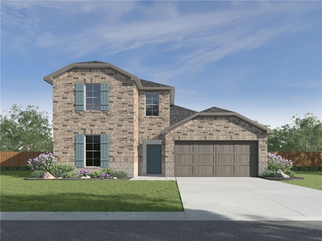 The Marvelous Midland plan in The Element, brought to you by D.R. Horton! This home offers 4 bedrooms and 3 full bathrooms! Upon entering, you’ll find a spacious living room and kitchen with a dining room! The kitchen features beautiful quartz countertops, a gas range, and pantry. The primary bedroom and ensuite are located on the first floor. The primary bath features quartz countertops with double sinks and a walk-in shower! Upstairs, you’ll find a game room, perfect for entertaining along with bedrooms 3 & 4 with another full bathroom! Each home will have LVP flooring throughout the first floor, with carpeted stairs and carpet in all upstairs living areas. Upstairs wet areas will have LVP. The exterior will feature brick and Hardie® siding per plan and a covered patio per plan. The programmable thermostat allows you to effortlessly control your environment with the touch of a button. Landscape package! Garage Door opener! Taxes and parcel number TBD.