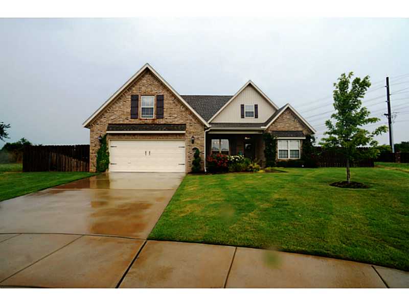 Private, spacious, and beautiful. This home sits in the Tuscany Subdivision located off hwy 112 with easy access to 540. Convenient flooplan features 3 bedrooms with 3 bathrooms as well as a large bonus that has its own bath and is used as a 4th bedroom.,Corner lot on a cul de sac with a massive backyard. Extended stamped concrete patio and professional landscaping.