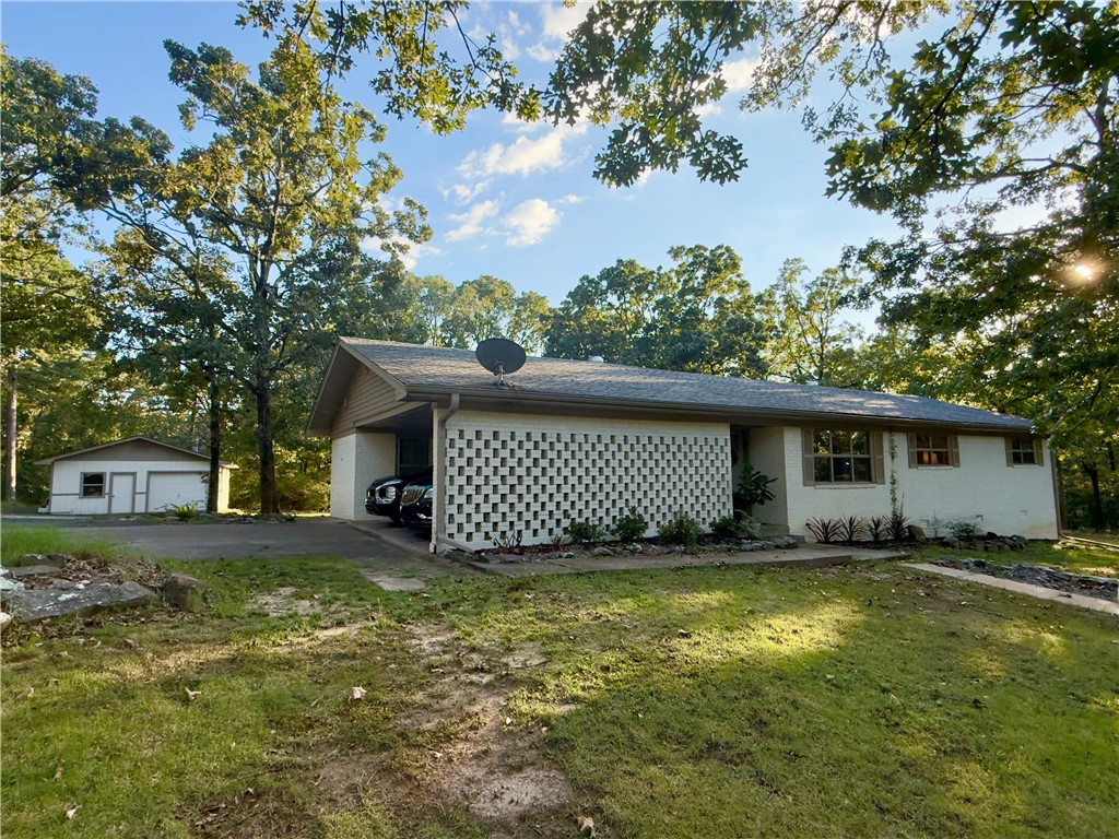Welcome to this peaceful retreat in Conway’s Lakeview Acres. Nestled on 1.46 acres, this beautifully updated 3-bed, 2-bath home with office combines comfort, style, and function. Inside you’ll find Pella windows, fresh finishes, large walk-in closets, and a bright open layout that makes daily living easy. A standout feature is the 900 sq ft powered shop—perfect for hobbies, storage, or creative projects and a deck that provides breathtaking sunset views.
Despite its tucked-away feel, you’re just minutes from the best of Conway. Enjoy downtown dining, coffee shops, and boutiques, plus convenient shopping at Conway Commons and Lewis Crossing. Outdoor lovers will appreciate Cadron Settlement Park with scenic trails and river overlooks, along with Beaverfork Lake for fishing, kayaking, and boating.
Blending space, privacy, and location, this property is truly a rare find—schedule your showing today!
Roof is 7 years old, HVAC replaced in Fall 2024, and water heater replaced in July 2025.