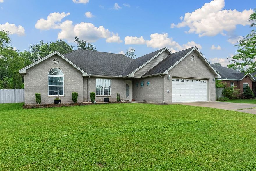 This beautifully maintained all-brick 3-bedroom, 2-bath home is nestled in the well-established Bloxham Estates neighborhood. Featuring a desirable split floor plan and an open-concept layout, this home offers both comfort and functionality. The 10x13 sunroom is perfect for relaxing year-round and leads directly to a patio—ideal for outdoor gatherings and cookouts. Enjoy a landscaped front yard, a privacy-fenced backyard, and the convenience of being just minutes from parks and schools. A must-see in a fantastic location! Sold AS-IS