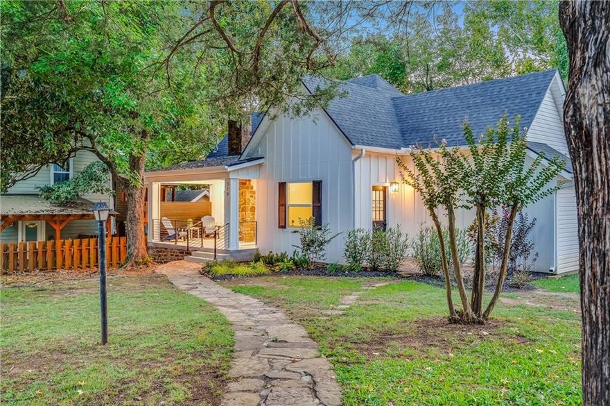 Unbeatable location close to downtown Fayetteville! This historic home has been completely redone down to the studs, offering the charm of original details with the comfort of modern updates. Step inside to find original hardwood floors, quartz countertops, and custom cabinetry throughout. The bright eat-in kitchen features a custom built-in bench, perfect for casual dining or hosting guests. A versatile bonus room provides the ideal space for a home office, library, or additional living area. The bedrooms are spacious and thoughtfully designed, including a primary suite with updated finishes. With its combination of historic character, high-end updates, and walkability to Fayetteville’s best shops, restaurants, and entertainment, this property is a rare opportunity in one of the city’s most sought-after neighborhoods.