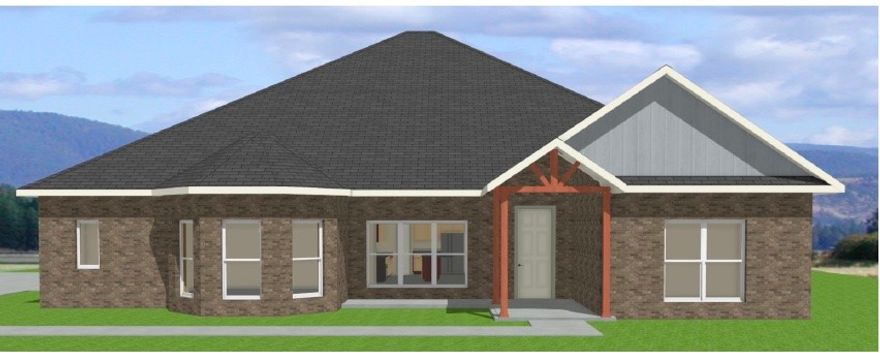 This new construction has everything you could possibly want in a home. One of the highlights is the kitchen, which features custom cabinets and double ovens. The primary bedroom is also impressive, offering a spacious sitting room and a luxurious en suite. There is also a great guest room that could easily serve as a second primary bedroom. Pictures are not of actual home, but similar plan and finish. House is still under construction.