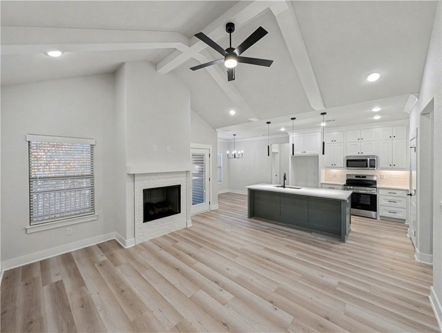 Welcome To Your Next Home! 26 Cromer Lane Is Not Just A New Build—It’s A Whole Lifestyle Upgrade. This Super Fab, Super Fly 4 Bedroom, 2 Bath Showpiece On Sewer (Yes, Sewer In Bella Vista!) With Mountain Bike Trail Connections Practically Out Your Front Door. Step Inside To Soaring Vaulted Ceilings With Beam Treatments That Wow, And A Wide-Open Living, Kitchen, And Dining Space. The Kitchen Is Pure Eye Candy: Custom Cabinets, Sparkling 3CM Granite, Island Seating, Pantry, Tile Backsplash—Basically Pinterest In Real Life. Primary Suite Retreat. Walk-In Closet, Dual Vanity, Full Custom Shower, Potty Closet, In The Primary Bath. Split Floorplan. Outside, A Covered Back Deck Gives You Peace And Privacy With A Side Of Nature. And Here’s The kicker—Get In Now And You Still Have Time To Pick Finishes To Make It 100% Yours. This One Isn’t Just Another Bella Vista Build. Call It Yours Before Someone Else Does. Spec'd For Jan Completion. ***Finished pics as example from previous build,same plan. Finishes here will vary.