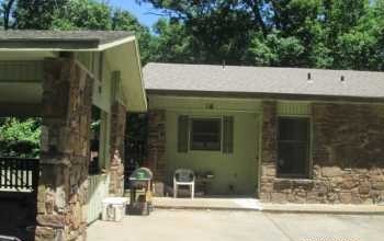 Spacious 2 bed 1.5 bath 1112 sq ft Bella Vista townhouse located right on the Tunnel Vison spur of the sugar creek trail system with access to a 5.5mi loop. Living and kitchen areas are upstairs and the bedrooms are downstairs with decks off both floors. All appliances included.