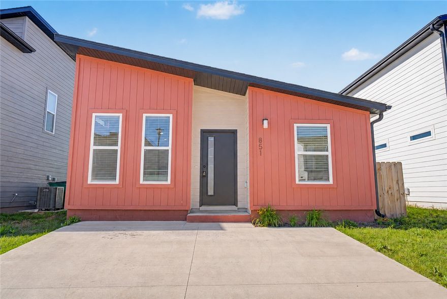 Charming one-story bungalow in Featherston Village offering 801 sq ft of efficient, low-maintenance living! This home features an open-concept living space that feels bright and inviting, perfect for relaxing or entertaining. Enjoy the convenience of HOA-covered lawn maintenance, giving you more time to take advantage of the community’s incredible amenities, including trails, pickleball and volleyball courts, and dog parks. Refrigerator, washer, and dryer are all included making this truly move-in ready!