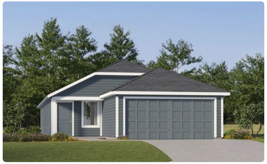 The Sentosa offers effortless, cozy single-level living designed for both comfort and convenience. A bright, open-concept layout seamlessly connects the kitchen, dining, and living areas, creating a warm and inviting space that’s perfect for entertaining or enjoying quiet evenings at home. Three well-appointed secondary bedrooms are thoughtfully situated along one side of the home, offering privacy and flexibility for family, guests, or a home office. Tucked into a private rear corner, the owner’s suite provides a peaceful retreat, complete with a spa-inspired bathroom and a spacious walk-in closet designed for comfort and ease.