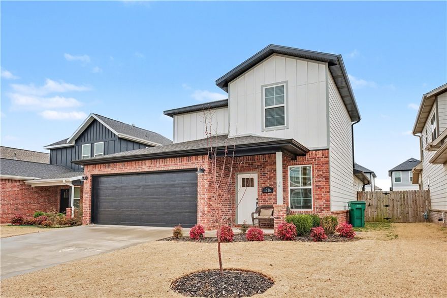 Owners love this home so they've maintained it with care. They've also given it
lovely upgrades such as soft closing cabinets & drawers; even the toilet lids close softly; smart lightbulbs in the kitchen &
living room. You'll be comfortable here with heating/cooling zones for living areas, second level & primary suite. Even the
garage door is insulated. They recently installed a new hood vent for the range because they've loved cooking in the
spacious kitchen. And, they're including a custom built shed and transferring the 6 year warranty to you!