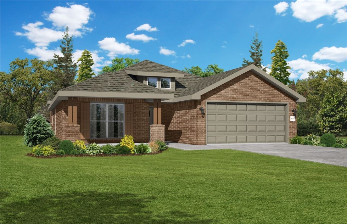 With 1,950 square feet of living space, this 3 bedroom, 2
bathroom floor plan offers spacious rooms and stunning
front elevation options. In addition, the plan series offers
double bathroom vanities in the primary suite, convenient
access from the large, walk-in primary closet to the utility
room, and an open layout kitchen and living room for
enhanced family time.
Taxes subject to change based on new construction.