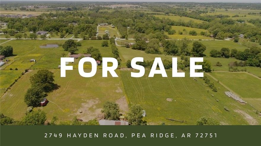 Back on the market.  Development opportunity in Pea Ridge, located just one mile North of Pea Ridge Junior High School on Highway 265.  Newly annexed and re-zoned R-3 for multifamily residential.  This 9.58 +/- acre tract is in a prime location for townhomes or duplex units. A 6" water main runs along Highway 265 to tie into and sewer lines are located just South of Pea Ridge City Park approximately 1,250 Ft. from property line. This property will make a nice canvas for the right investor or developer.