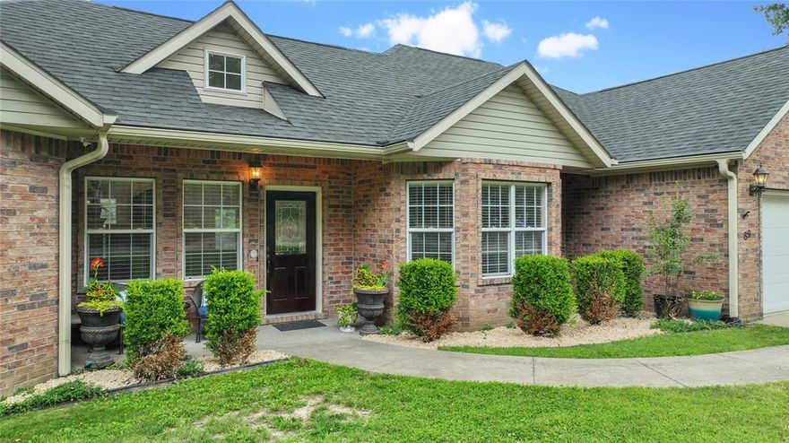 Welcome to the dream home with the backyard oasis! Experience tranquil outdoor living with raised bed gardens & electric equipped yard. Enjoy the comfort of a covered back deck, designed with ease of maintenance & leisure. RV Ready - perfect for adventures - this property includes RV Pad - 50 AMP Outlet & Water. Along with extra parking. Gourmet Kitchen: Embrace culinary delight in a well appointed kitchen featuring stainless steel appliances, a pantry, granite countertops & inviting eat in kitchen. Master Retreat: Unwind in a spacious master suite complete with walk in closet, and ensuite bath, featuring double sinks, jetted tub & shower for the ultimate relaxation. Outdoor Adventures: Direct access the SBAT trails from the backyard, a favorite among mountain biking enthusiasts, connecting to the back 40 an extensive trail system - ideal for hiking, biking & running.