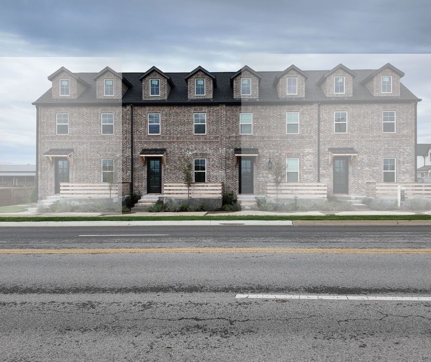 Brand-new Brownstone townhome offering a perfect blend of style, space, and low-maintenance living in Bellview Place. This thoughtfully designed home features a primary suite on the main level with a private ensuite bath and spacious walk-in closet. The open-concept living, dining, and kitchen area is highlighted by soaring ceilings and abundant natural light, creating a bright and welcoming atmosphere. Upstairs, a versatile loft overlooks the main living space and is ideal for a home office, reading nook, or flex area. Two additional bedrooms and a full bath provide ample room for guests or everyday living. Enjoy relaxing mornings or evenings on the charming front porch. Exterior maintenance is handled, making this an ideal lock-and-leave lifestyle. Convenient location with easy access to shopping, dining, and major roadways.