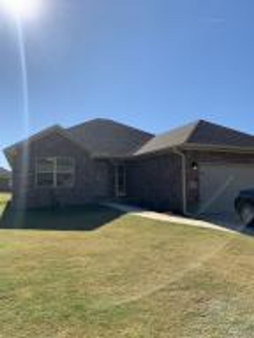 This beautiful new construction three bedroom two bath home is ready for it's new owner, just in time for the holidays! This home features a split bedroom floor plan, 10' ceilings in living room, master bedroom with trey ceilings and double master closets, custom cabinets. Carpet in bedrooms and premium vinyl plank flooring in all other areas. Master has His and Her's Closets and double vanity's.