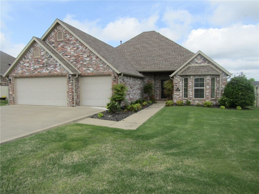 4 Bedroom 2 full baths and 1 half bath home with an open floor plan. Very clean home in a great location. Features granite countertops, large primary bedroom walk-in-closet, and a split floor plan. Inviting and spacious deck from kitchen and living area rear door. Well maintained spacious yard, landscaped, lawn service, mowing included. Community offers a swimming pool, playground and park.