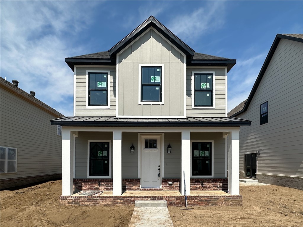 The Darcy offers four bedrooms, each with its own private bathroom and walk-in shower, creating a comfortable layout. The main floor features an open kitchen with quartz countertops, stainless-steel appliances, and a large island that flows into the living and dining areas. A fireplace adds charm to the living room, and a powder bath is located near the garage entry. Engineered wood flooring extends through the living spaces downstairs. Upstairs, the ownerās suite includes a walk-in closet, double vanities, and a walk-in shower. A second-floor laundry room adds convenience, and the mudroom off the garage provides extra storage. This home includes a fenced yard, blinds, and gutters. Builder is offering $3,500 toward closing costs or prepaids, plus an additional $3,500 when you use the builder's preferred lender for a total of $7,000 in savings. Agent Owned