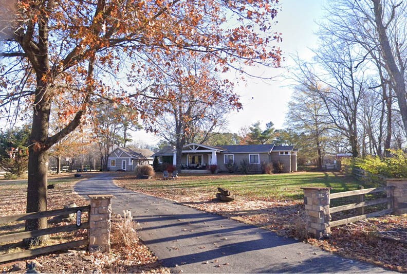 This stunning property boasts a spacious 3-bedroom, 2.5-bathroom sanctuary with an inviting open floorplan, allowing natural light to flood through its stunning windows. The heart of the home is the antique kitchen island complemented by a modern gas cooktop and granite counters, perfect for culinary delights. Situated on almost 2 acres of picturesque land, the outdoor amenities include a detached 3-car garage, a charming pool house with an apartment, a convenient shed, a sizable 30X40 barn, and a refreshing 20X40 pool, making this property a haven for relaxation and entertainment.