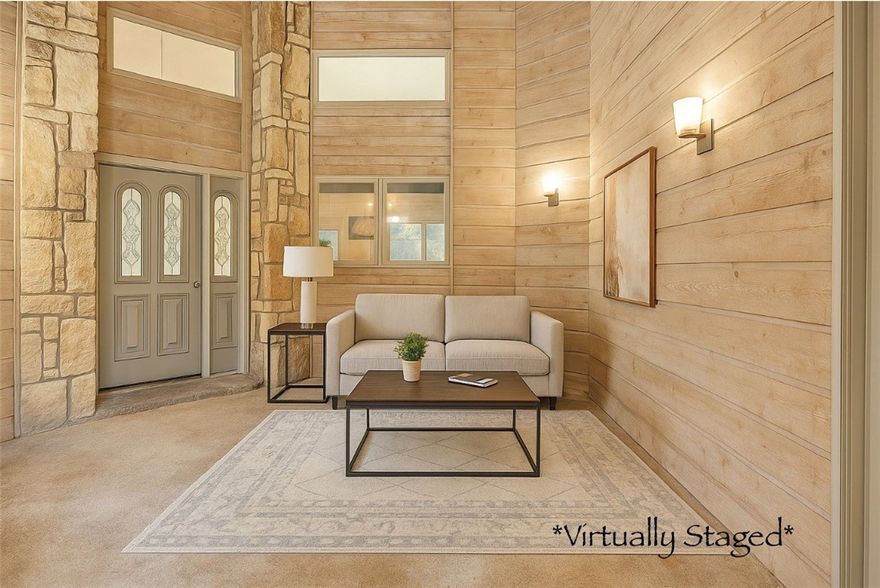 **Motivated Seller** Remodeler's Dream!! This well-maintained home offers an open layout with a distinctive atrium entry and skylights. Enjoy indoor-outdoor living with a generous deck showcasing scenic views. The large primary suite features a large bathroom and two walk-in closets. Located within walking distance to the Recreation Center and the new Frisby Park, and just minutes from Lake Loch Lomond. **New roof, HVAC, and water heater!