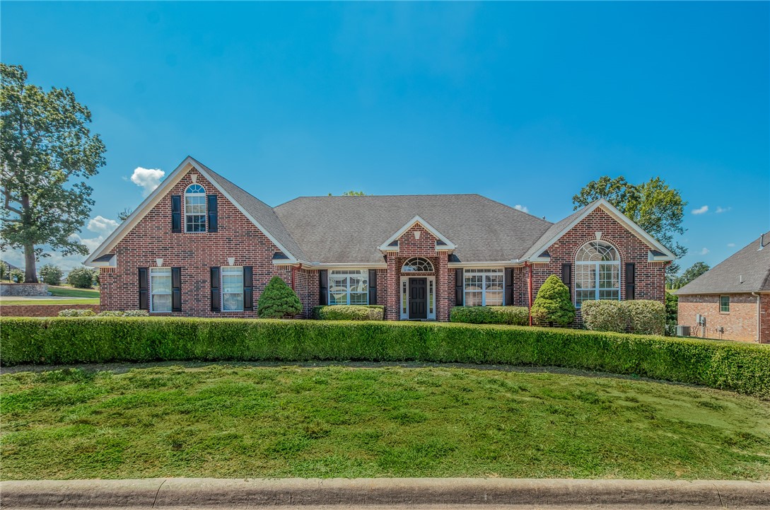 For Lease in Pinnacle Country Club! This custom 4-bedroom, 3-bath home showcases a versatile open floor plan designed for both everyday living and entertaining. Highlights include a formal dining room, spacious family room with fireplace, built-ins, and a wall of windows overlooking the backyard. All bedrooms are conveniently located on the main level, with a large bonus room upstairs. The gourmet kitchen features custom cabinetry, quartz countertops, updated appliances, and a breakfast bar. The owner’s suite offers wood floors, dual closets, double vanities, a walk-in shower, and a whirlpool tub. Outdoor living is enhanced by a covered patio and private backyard, while the oversized 3-car garage provides ample storage. Situated within the gated Pinnacle community, this home offers luxury living with easy access to top schools, shopping, and dining.