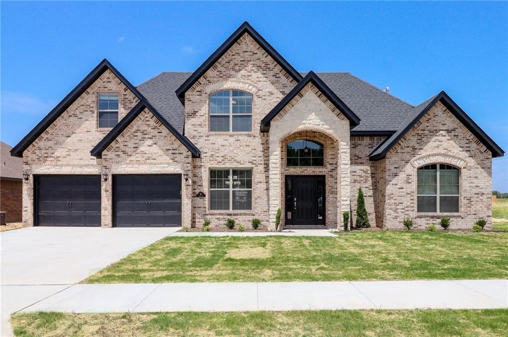 Sunrise Developers 2018 Parade Home is now available for sale. This new construction home has it all. The mud room from the garage has built in locker, large pantry, and a half bath. The kitchen has custom cabinets, an eating/serving bar and breakfast room. Formal dining and Living Room has wood floors. Master bath has fully tiled shower and large whirlpool tub. The patio is large and covered with built in gas fire pit. Must see.