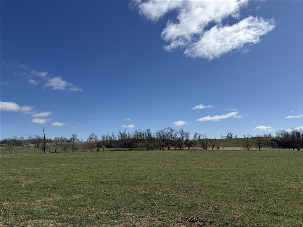 Looking east towards property