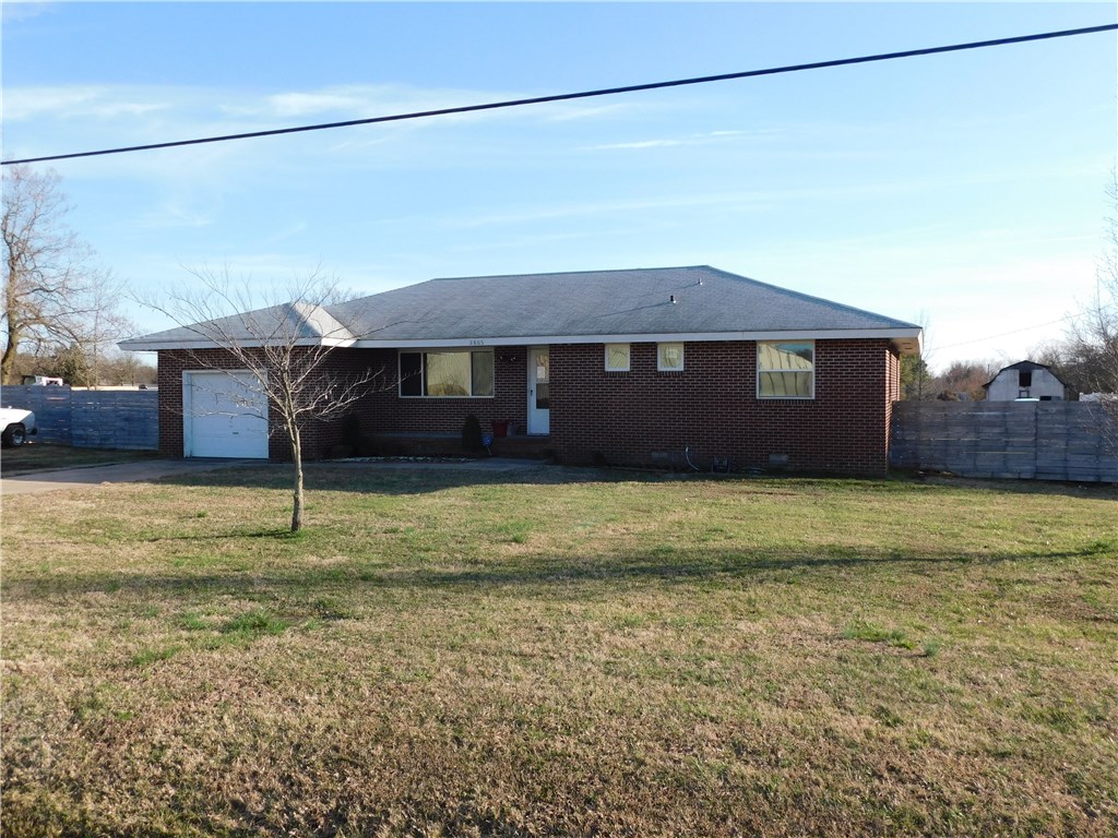 Look at this 2+/- acres of land (approx 227 ft Emma St frontage) with a 3 bedroom brick home! Potential commercial use near intersection of Emma & Butterfield Coach Rd/Huntsville Ave. 24 x 30 storage building, 2 outbuildings & an older barn. Tenant is month-to-month. Also listed as Commercial ML 1138851.
