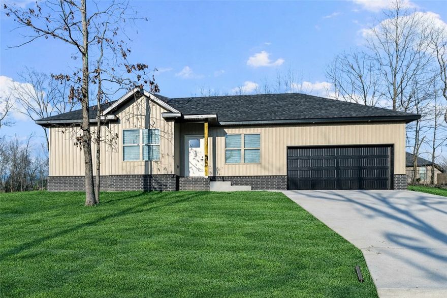 Welcome to this stunning new construction craftsman style home located within minutes of the Loch Lomond boat launch, Highlands Golf Course, trails, Branchwood Recreation Center with easy access to I-49. Absolutely move in ready with premium finishes. Entertain in the kitchen with stainless steel appliances and plenty of granite kitchen counter space. The two bedrooms have en-suite baths, the primary has a spacious walk-in tile shower & double vanity. Other amenities include programable thermostats, and absolutely move in ready with gutters and blinds.  Enjoy all Bella Vista has to offer with golf, tennis, pickleball, pool, an abundance of biking trails. 2 bedrooms / 2 baths. Take advantage of $3,500 in seller incentives AND up to $3500 in preferred lender credits.