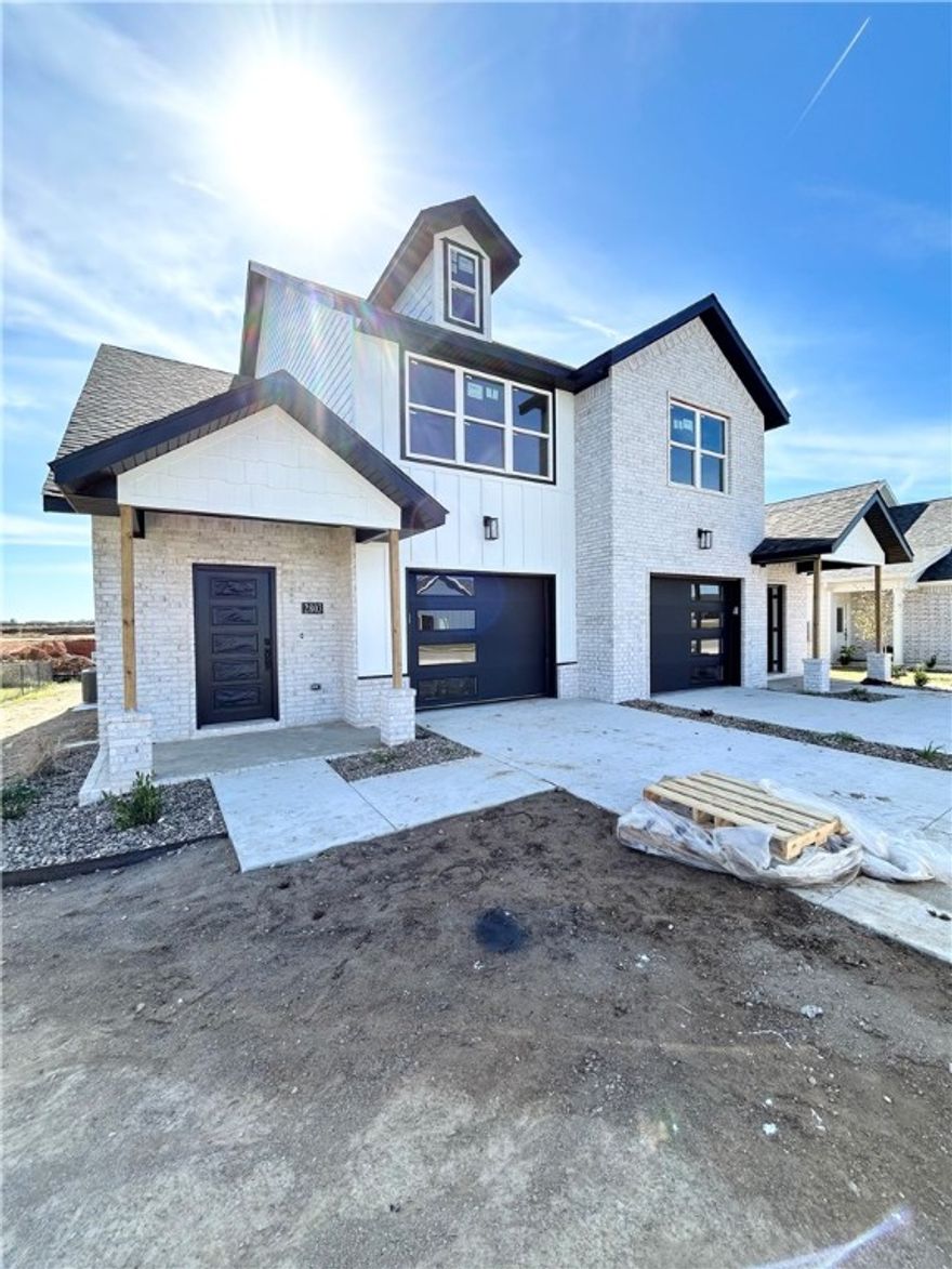 Welcome to Glen Arbor! This stunning new construction home boasts 2 bedrooms and 2.5 baths and features beautiful finishes throughout. The modern kitchen is equipped with a gas range and wood hood, complemented by elegant 3 cm granite countertops. Enjoy the comfort of LVP flooring with no carpet for easy maintenance. Situated down the street from the 28th St Park! You'll have access to pickleball courts, sports fields, and scenic trails right at your doorstep. Neighborhood amenities include 2 expansive lawns, 3 dog parks, and a regulation-size bocce ball and pickleball court. Lawn maintenance is included by HOA. Take advantage of $3,500 in closing costs covered when using the builder’s preferred lender. Schedule your showing today!
