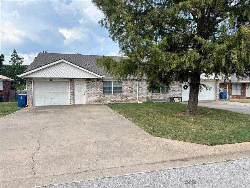 3 bedrooms/2 full baths/1 car garage. LVP flooring/Tile flooring- No carpet. Refrigerator included. Laundry access through garage. Convenient location to hwy, shopping, trail system and Bentonville Square. Fenced yard. Lawncare provided by homeowner. NO Animals. Nonsmoking environment. Homeowner holds a valid Arkansas Real Estate License.
