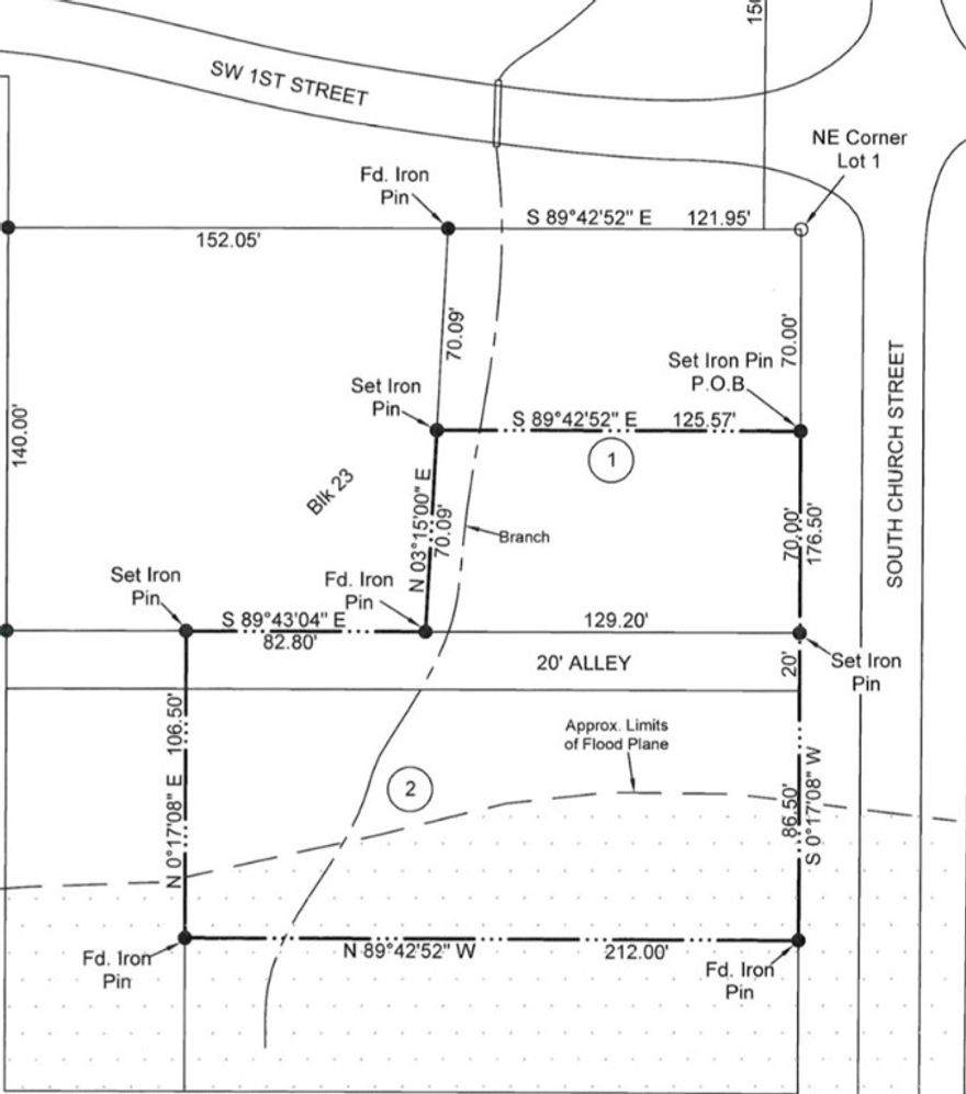 These two city lots on South Church Street in Atkins, AR are level and ready for development. This offering includes both Parcels 710-00354-000R and 710-00353-001R, which are directly connected with each other. Utilities are at the street.