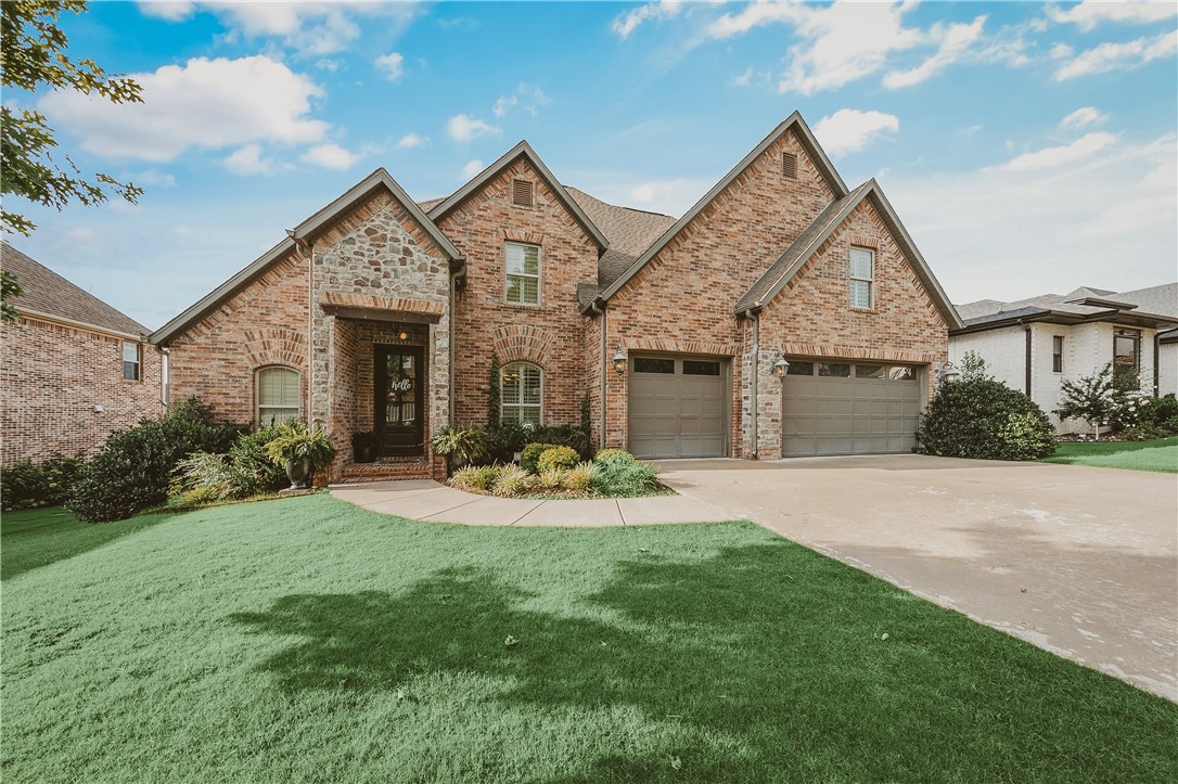 Custom Horton-built home in coveted Shadow Valley, ideally located on a quiet loop near the private members-only entrance. Designed for natural light and flow, this home features granite throughout, LED lighting, and dual fireplacesāone in the living area and one on the covered patio. The gourmet kitchen offers a large center island and convection microwave. A game room with wet bar and walk-in closet doubles as a 5th bedroom. Upstairs includes two Jack-and-Jill baths, a custom craft room, and walk-out attic storage. Enjoy your private backyard oasis with a gunite pool, waterfall, and hot tub, perfect for relaxing or entertaining. A rare blend of comfort, function, and luxury in one of NWAās premier gated communities.